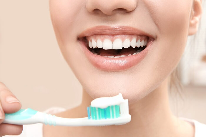 toothpaste containing fluoride